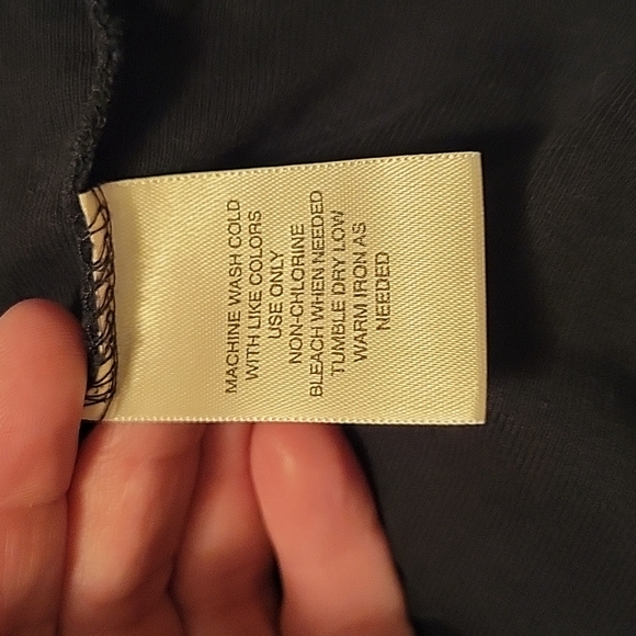 St. John's Bay Tank Top, Black, 2X - Picture 5 of 6